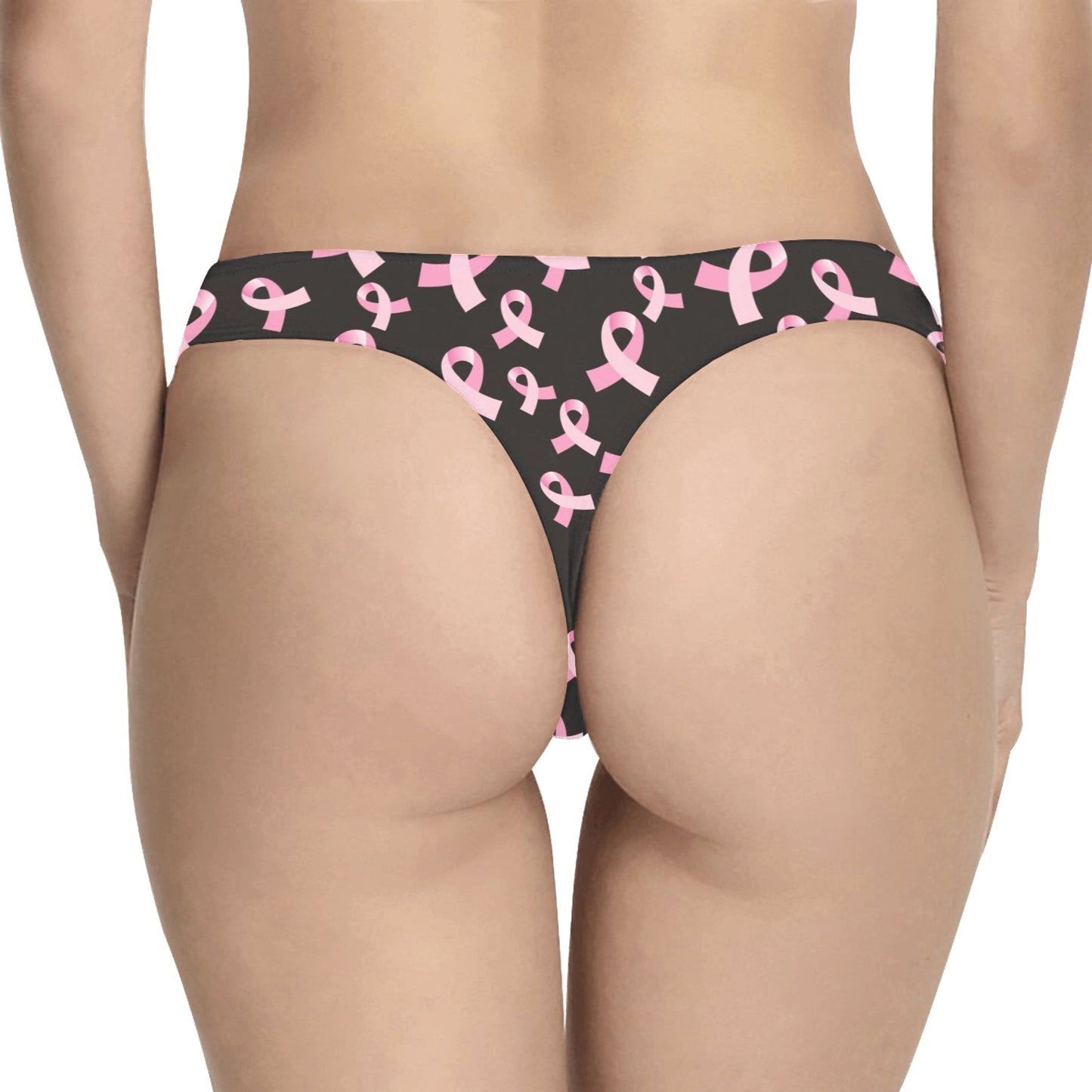 Breast Cancer Awareness Design Women's Thongs