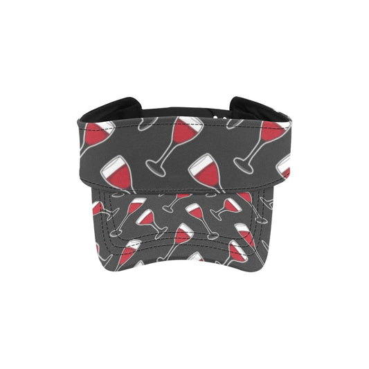 Wine Print Design LKS308 Unisex Sun Visor