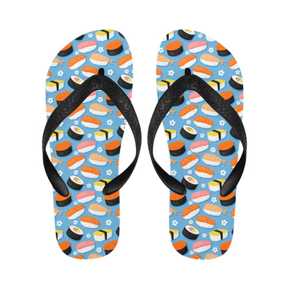 Sushi Print Design LKS304 Flip Flops