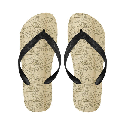 Ancient Greek Print Design LKS3013 Flip Flops