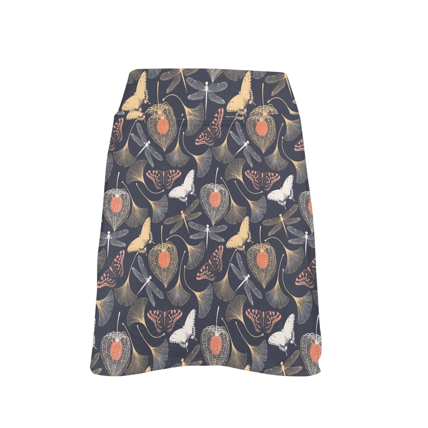 Dragonfly Print Design LKS404 17" Golf & Pickleball Skort with Pockets