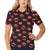 Halloween Pattern Print Design 01 Women's Polo Shirt