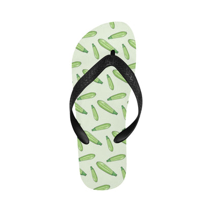 Zucchini Print Design LKS302 Flip Flops