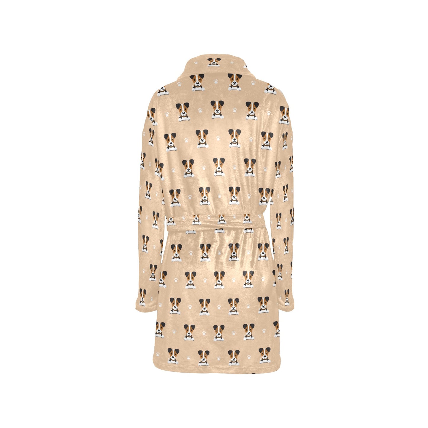 Russell Terriers Print Design LKS3011 Women's Fleece Robe