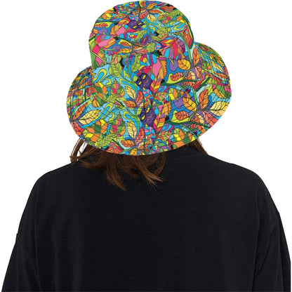 Trippy Print Design LKS301 Unisex Bucket Hat
