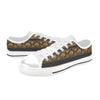 Ancient Greek Print Design LKS303 Women's White Low Top Shoes