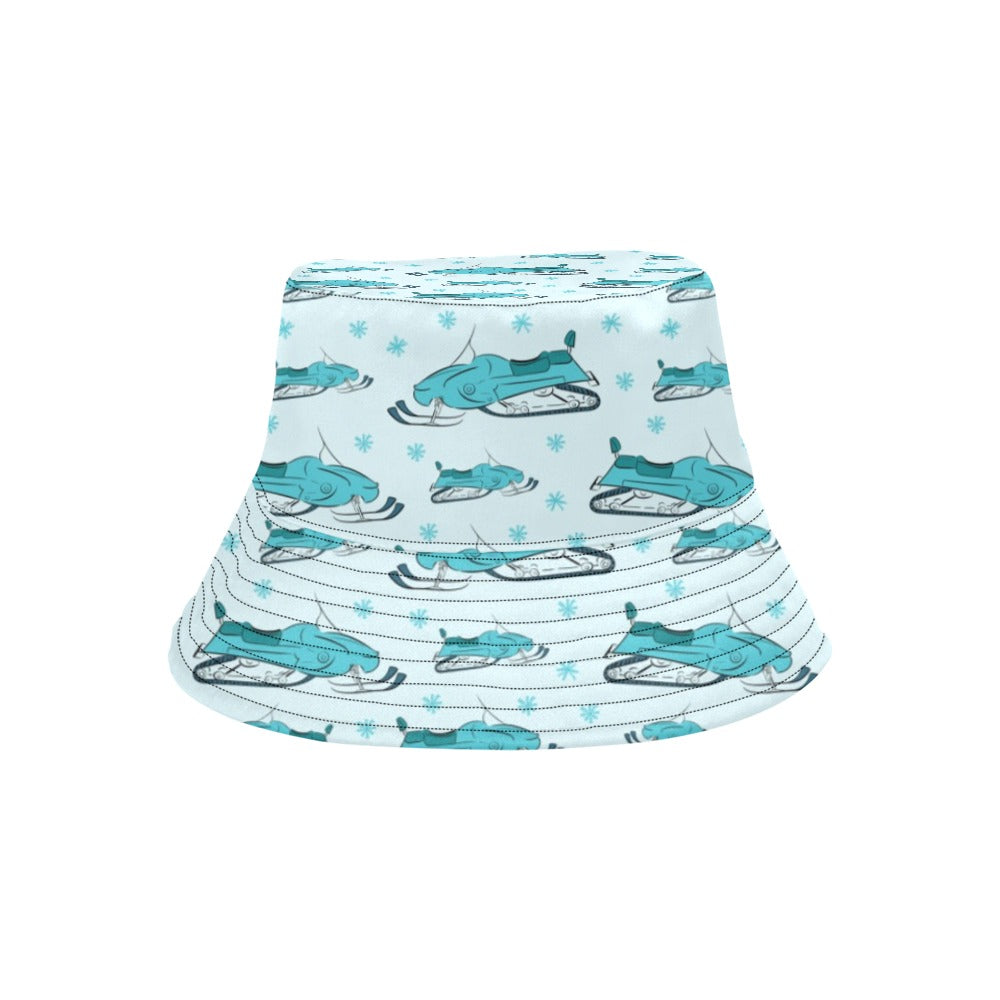 Snowmobile Print Design LKS301 Unisex Bucket Hat