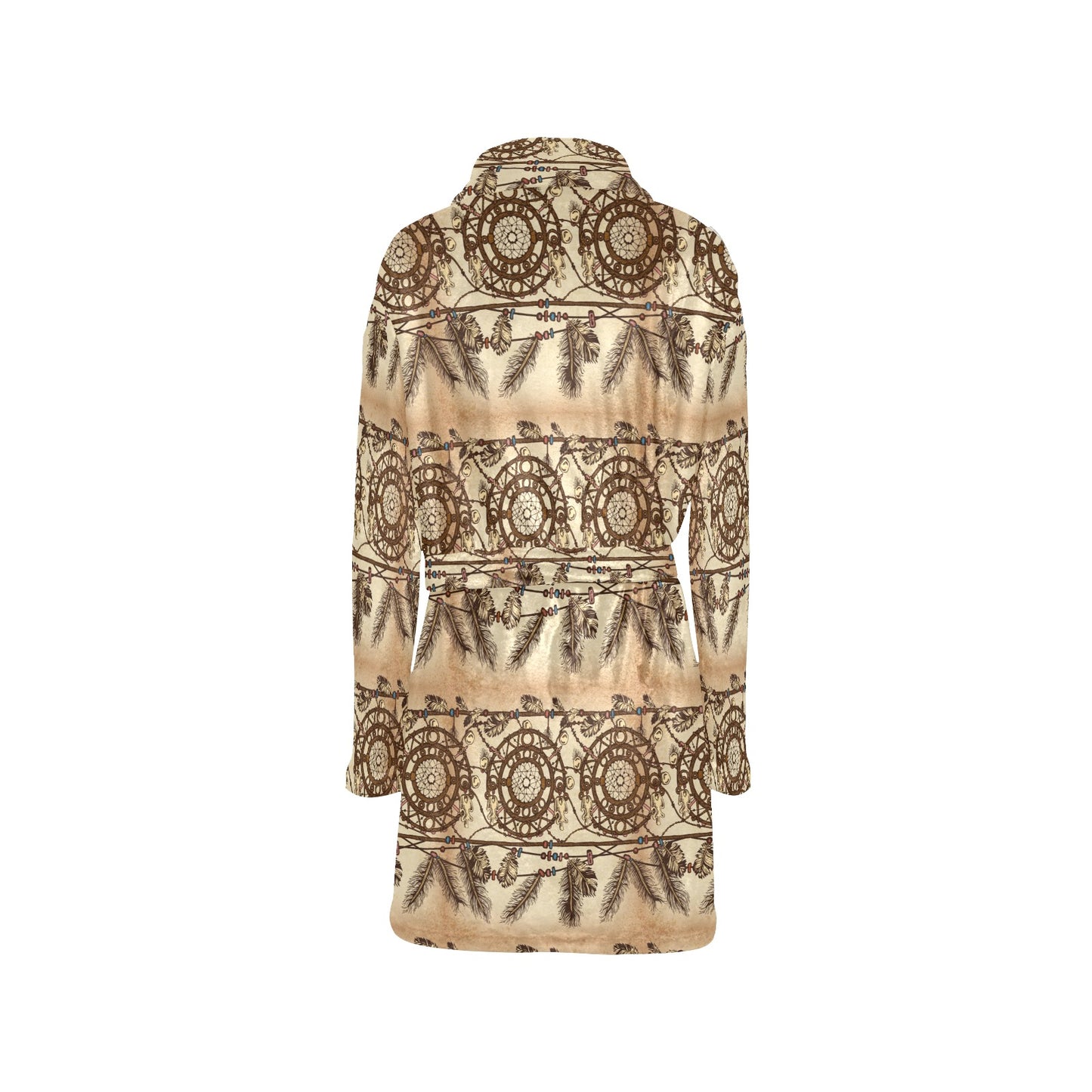 Dream catcher vintage native Women's Fleece Robe