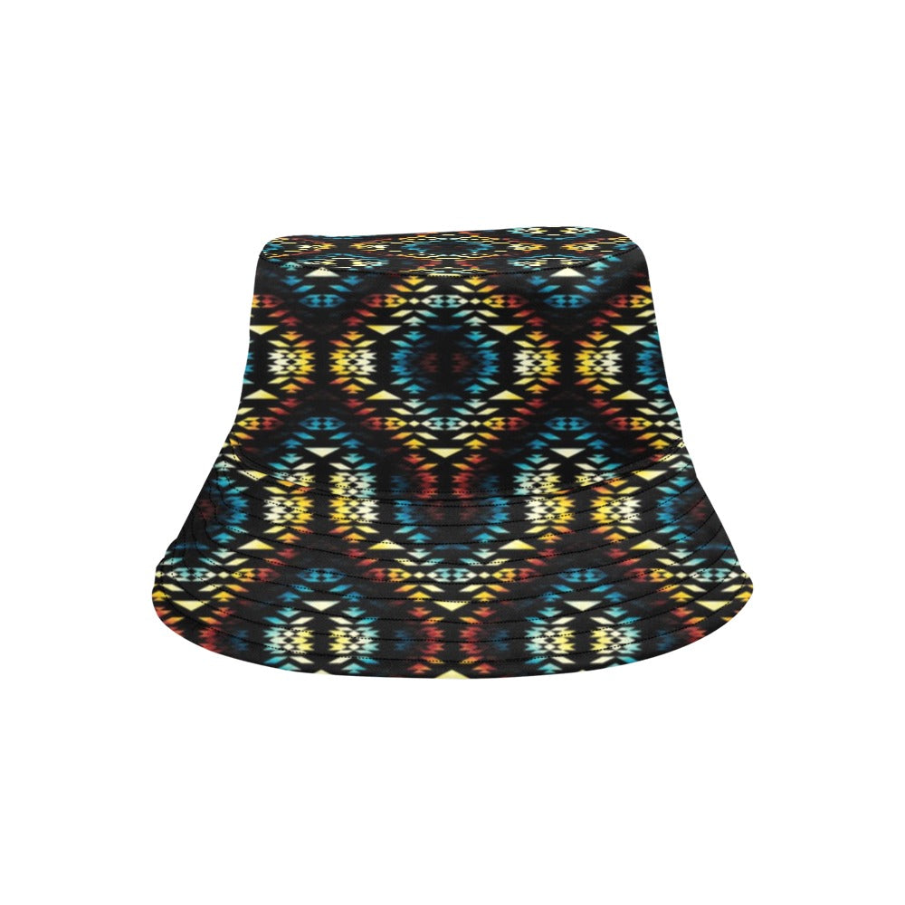 Tribal Pattern Print Design LKS309 Unisex Bucket Hat
