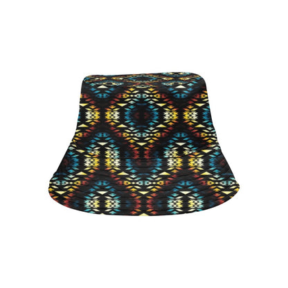Tribal Pattern Print Design LKS309 Unisex Bucket Hat