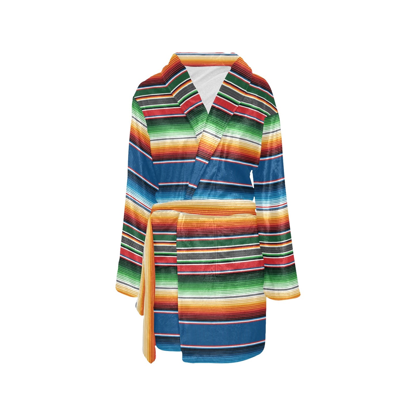 Serape Print Design LKS303 Women's Fleece Robe