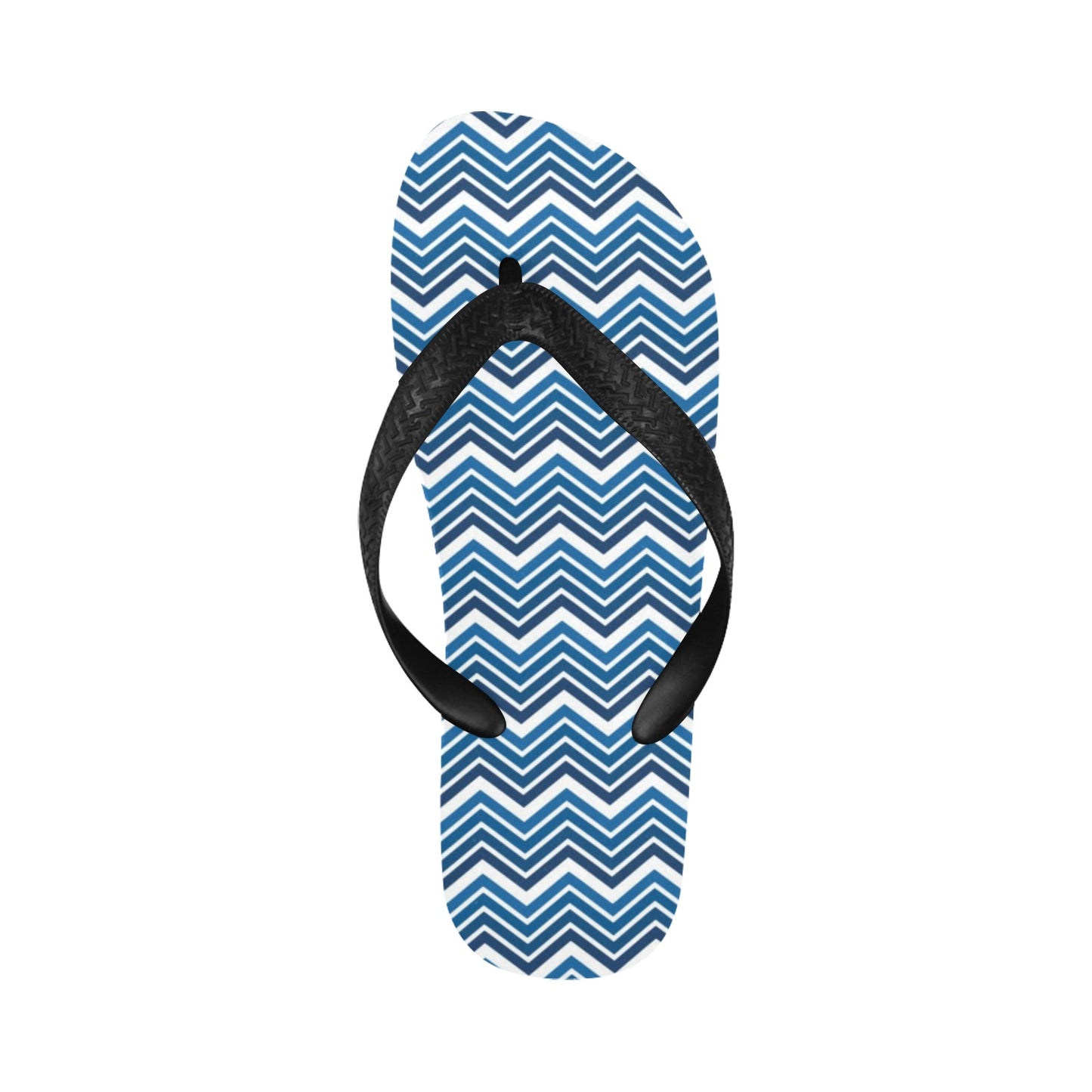 Chevron Print Design LKS403 Flip Flops