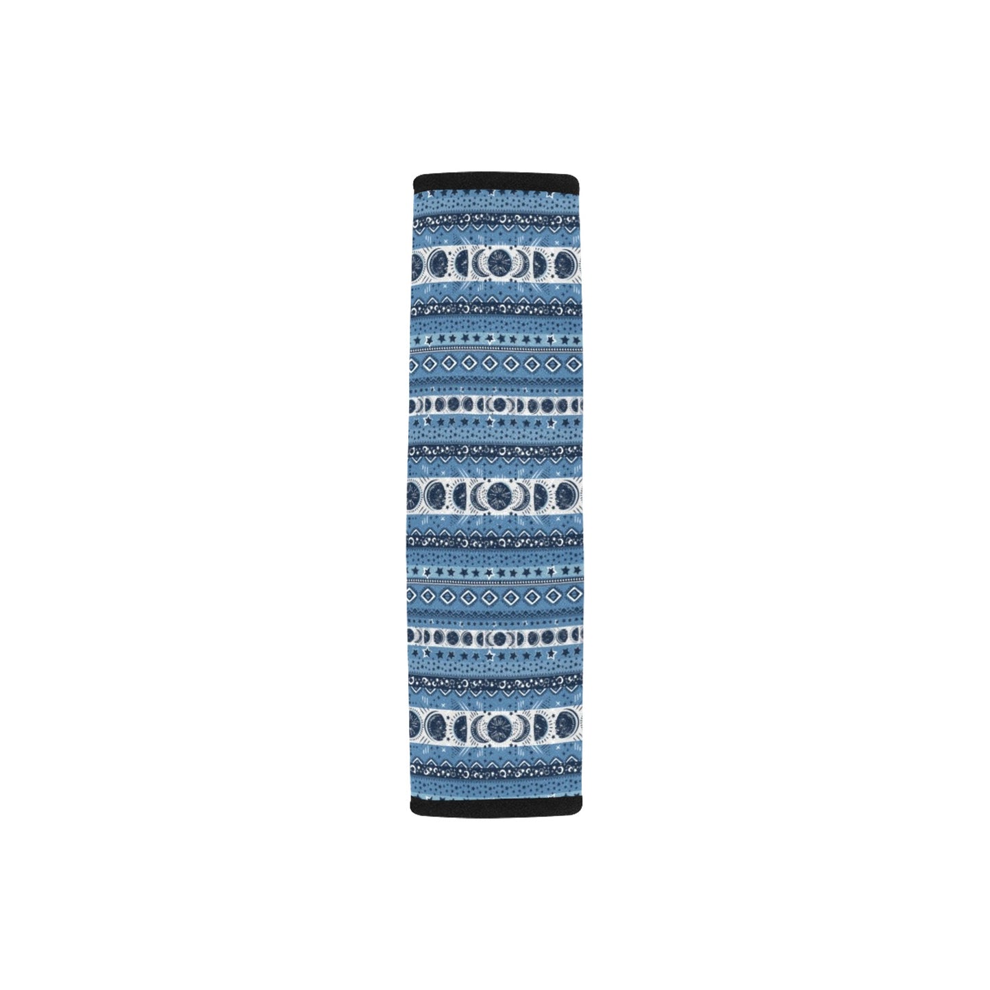 Sun Moon Pattern Print Design LKS306 Car Seat Belt Cover
