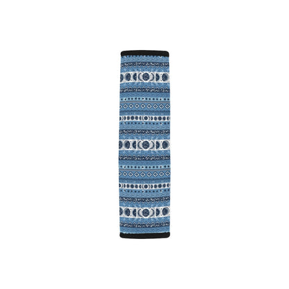 Sun Moon Pattern Print Design LKS306 Car Seat Belt Cover