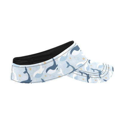 Whale Print Design LKS305 Unisex Sun Visor