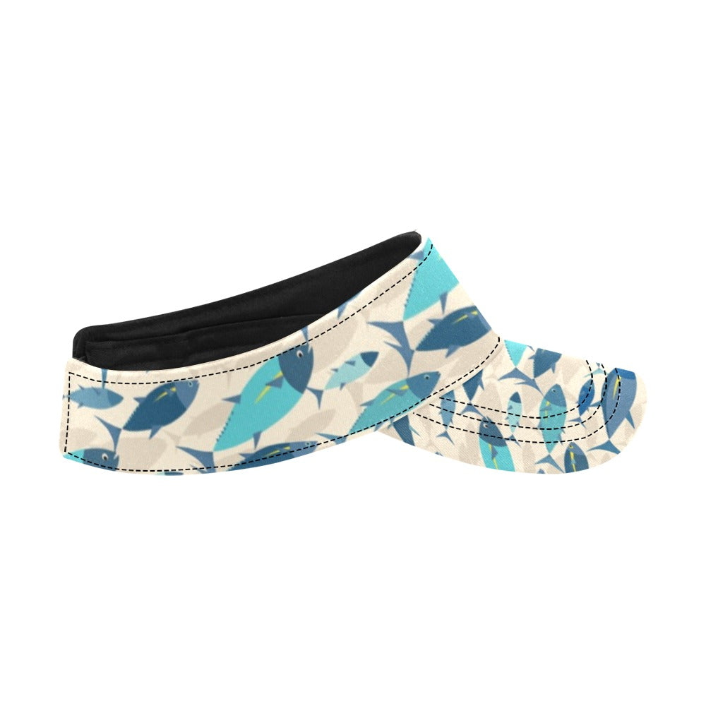 Tuna Fish Print Design LKS302 Unisex Sun Visor
