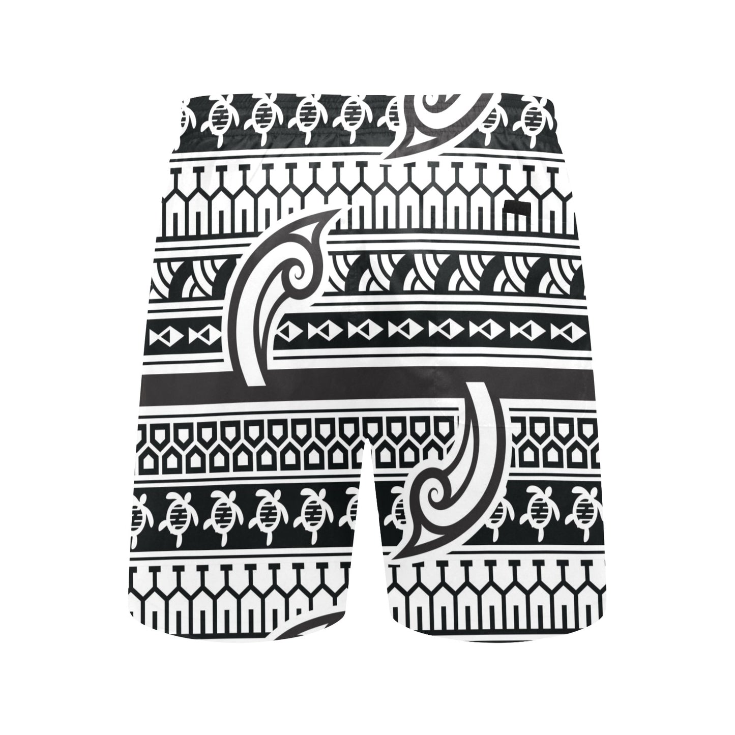 Samoan Style Print Design LKS305 Men's Swim Trunks Beach Shorts