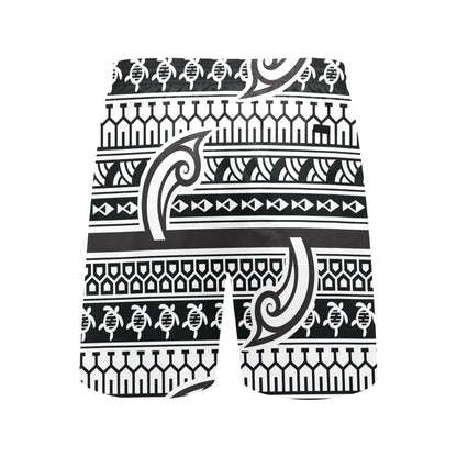 Samoan Style Print Design LKS305 Men's Swim Trunks Beach Shorts