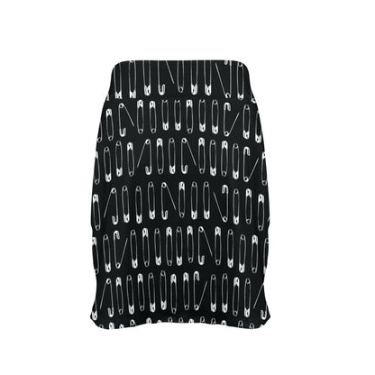 Safety Pin Print Design LKS302 17" Golf & Pickleball Skort with Pockets