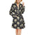 Mummy Print Design LKS304 Women's Fleece Robe