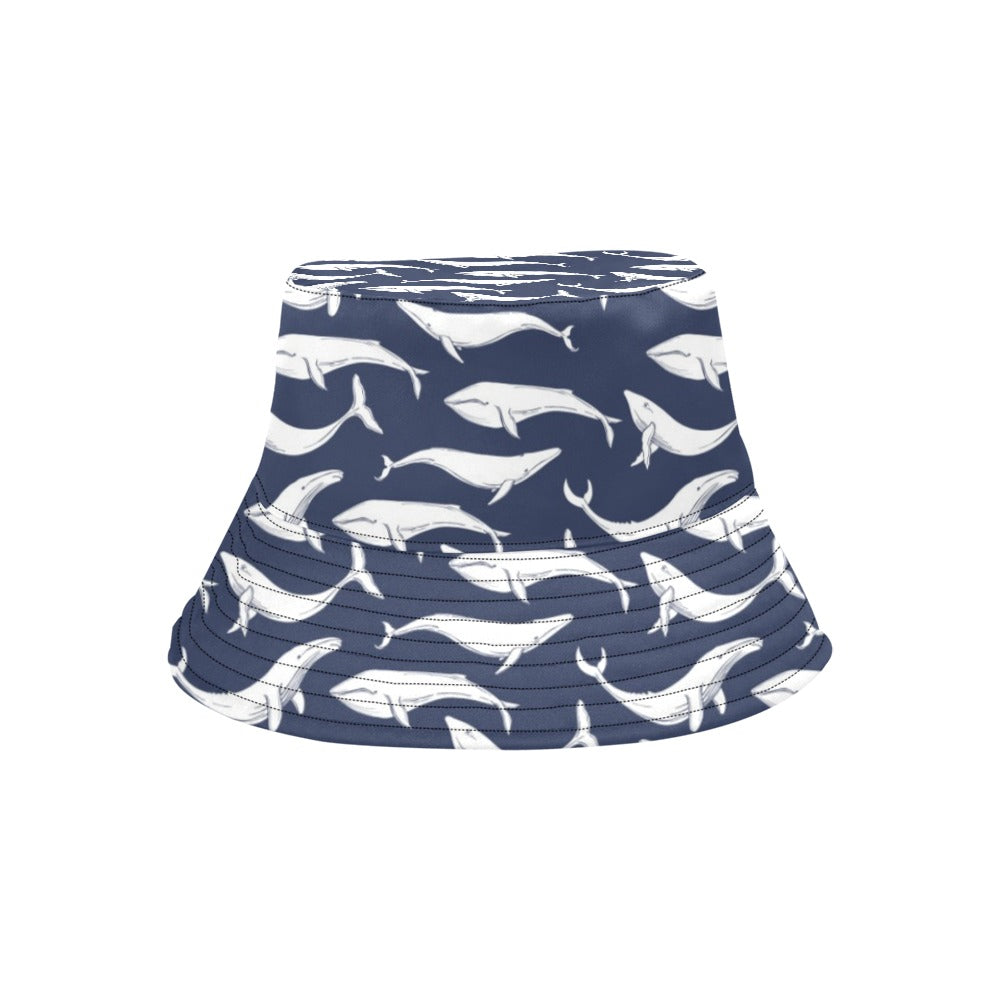 Whale Print Design LKS308 Unisex Bucket Hat