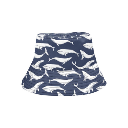 Whale Print Design LKS308 Unisex Bucket Hat