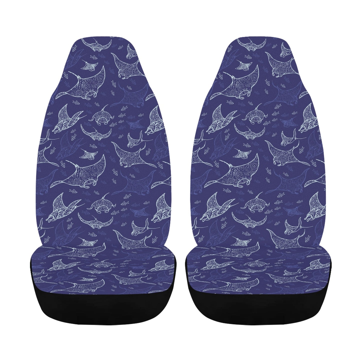 Manta Ray Print Design LKS401 Car Seat Covers