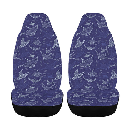 Manta Ray Print Design LKS401 Car Seat Covers