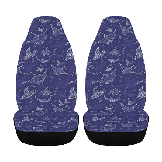 Manta Ray Print Design LKS401 Car Seat Covers