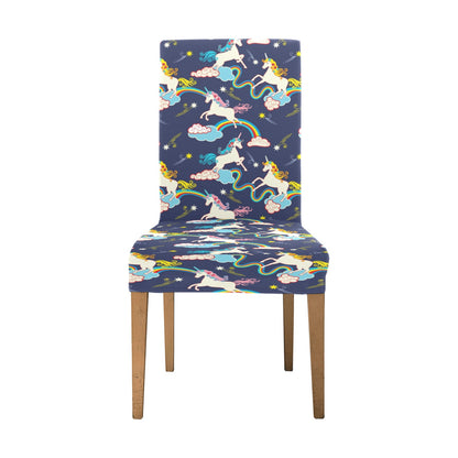 Unicorn Print Design LKS304 Dining Chair Slipcover