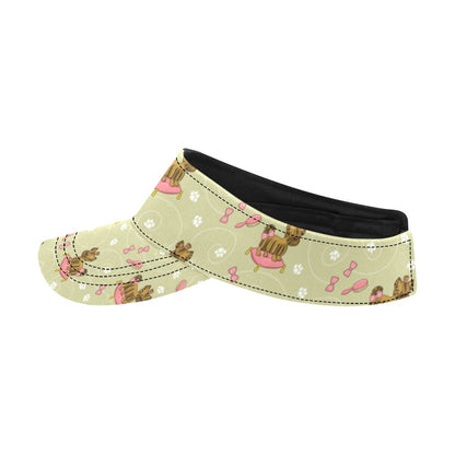 Yorkshire Cute Terriers Print Design LKS301 Unisex Sun Visor