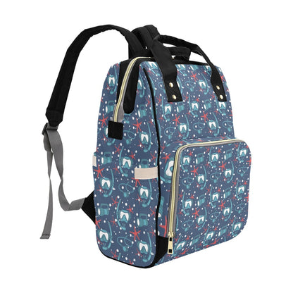 Scuba Equipment Print Design LKS302 Diaper Bag Backpack