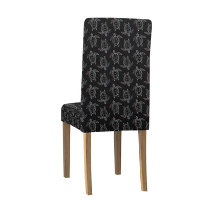 Sea Turtle Print Design LKS3012 Dining Chair Slipcover