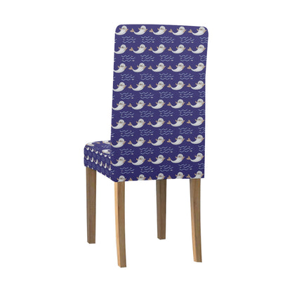 Sea Lion Print Design LKS404 Dining Chair Slipcover