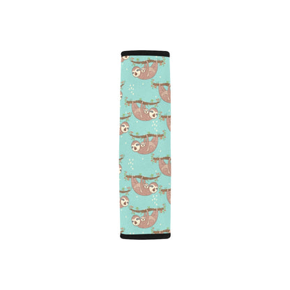 Sloth Print Design LKS302 Car Seat Belt Cover