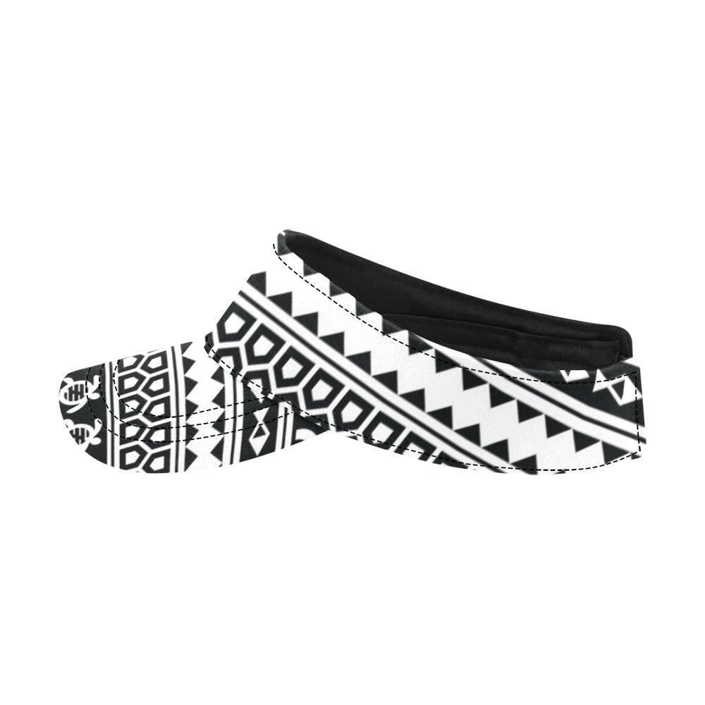Samoan Pattern Print Design LKS303 Unisex Sun Visor