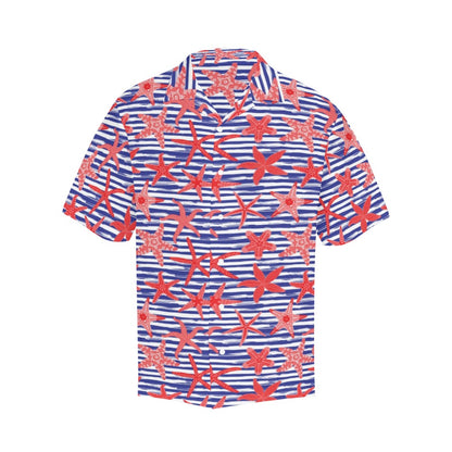 Starfish Print Design LKS401 Men's Men's Hawaiian Shirt
