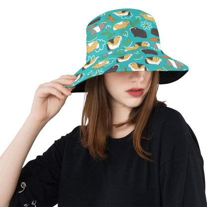 Guinea Pig Print Design LKS402 Unisex Bucket Hat
