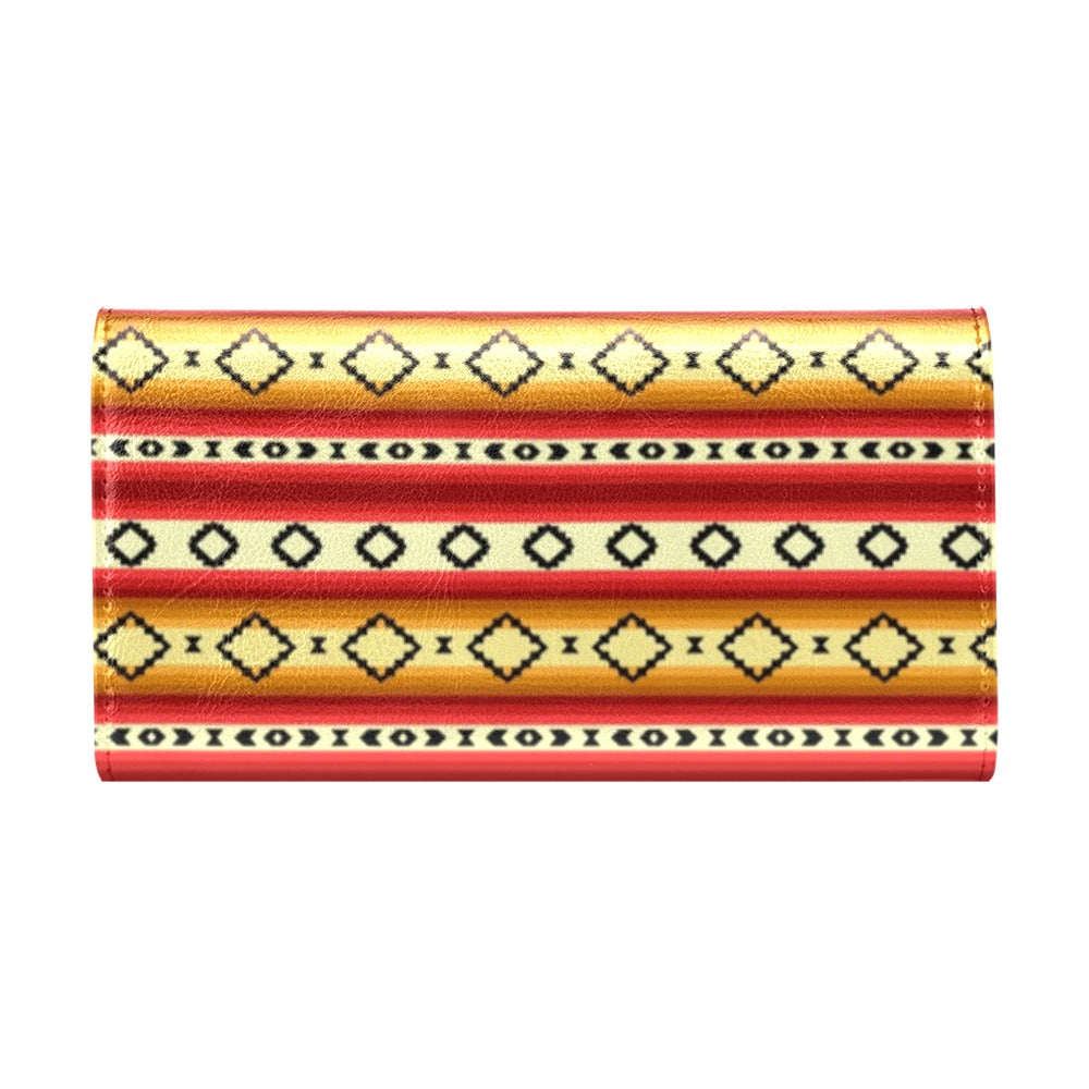 Serape Themed Women's Trifold Wallet