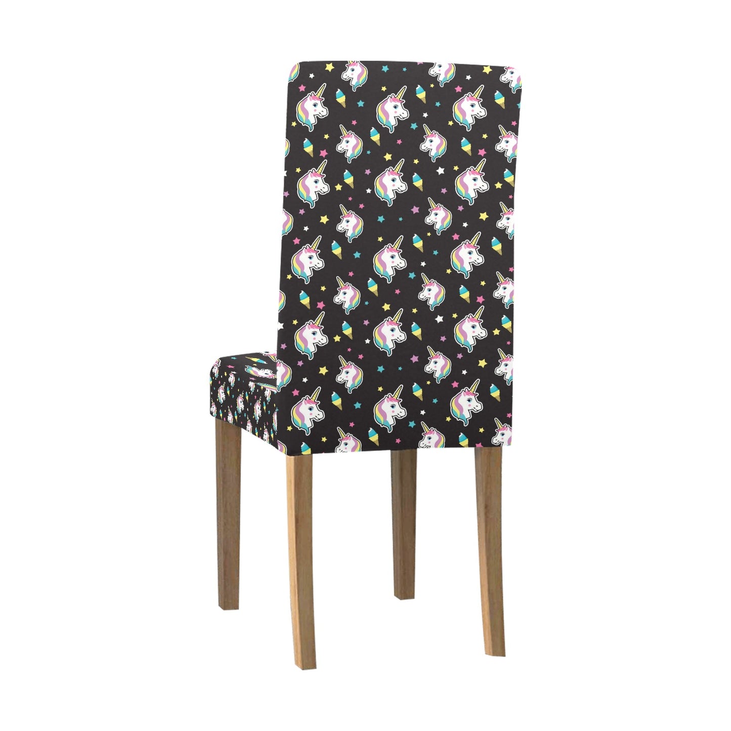 Unicorn Print Design LKS302 Dining Chair Slipcover