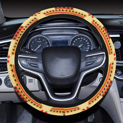 Maracas Print Design LKS403 Steering Wheel Cover with Elastic Edge