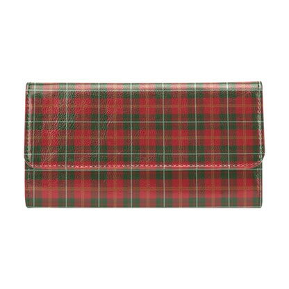 Holiday Tartan Plaid Pattern Women's Trifold Wallet