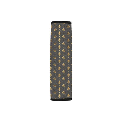 Fleur De Lis Print Design LKS402 Car Seat Belt Cover