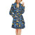 Scuba Equipment Print Design LKS305 Women's Fleece Robe