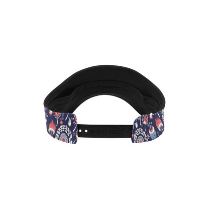 Suzani Print Design LKS305 Unisex Sun Visor
