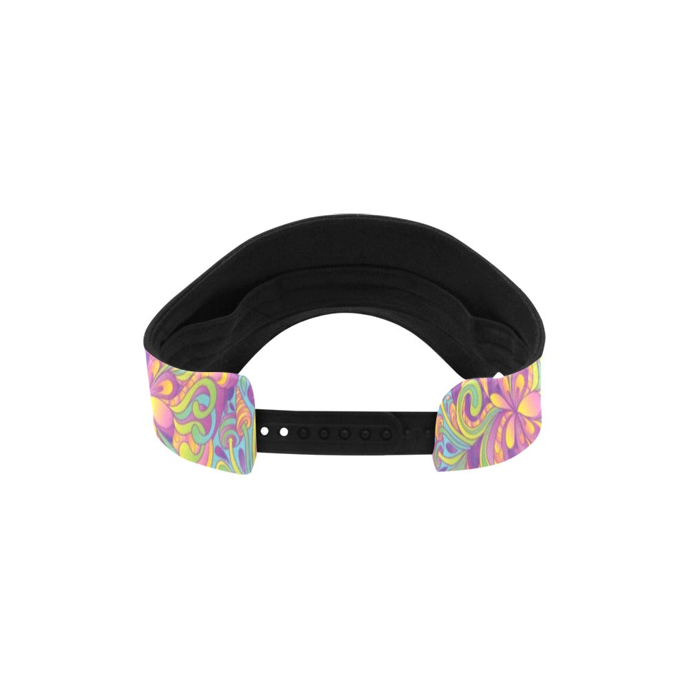 Trippy Print Design LKS306 Unisex Sun Visor