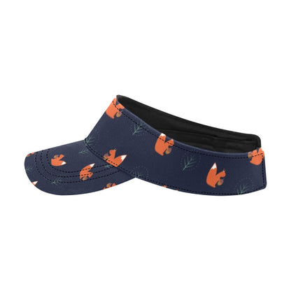 Squirrel Print Design LKS303 Unisex Sun Visor