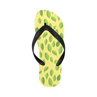 Spinach Print Design LKS302 Flip Flops