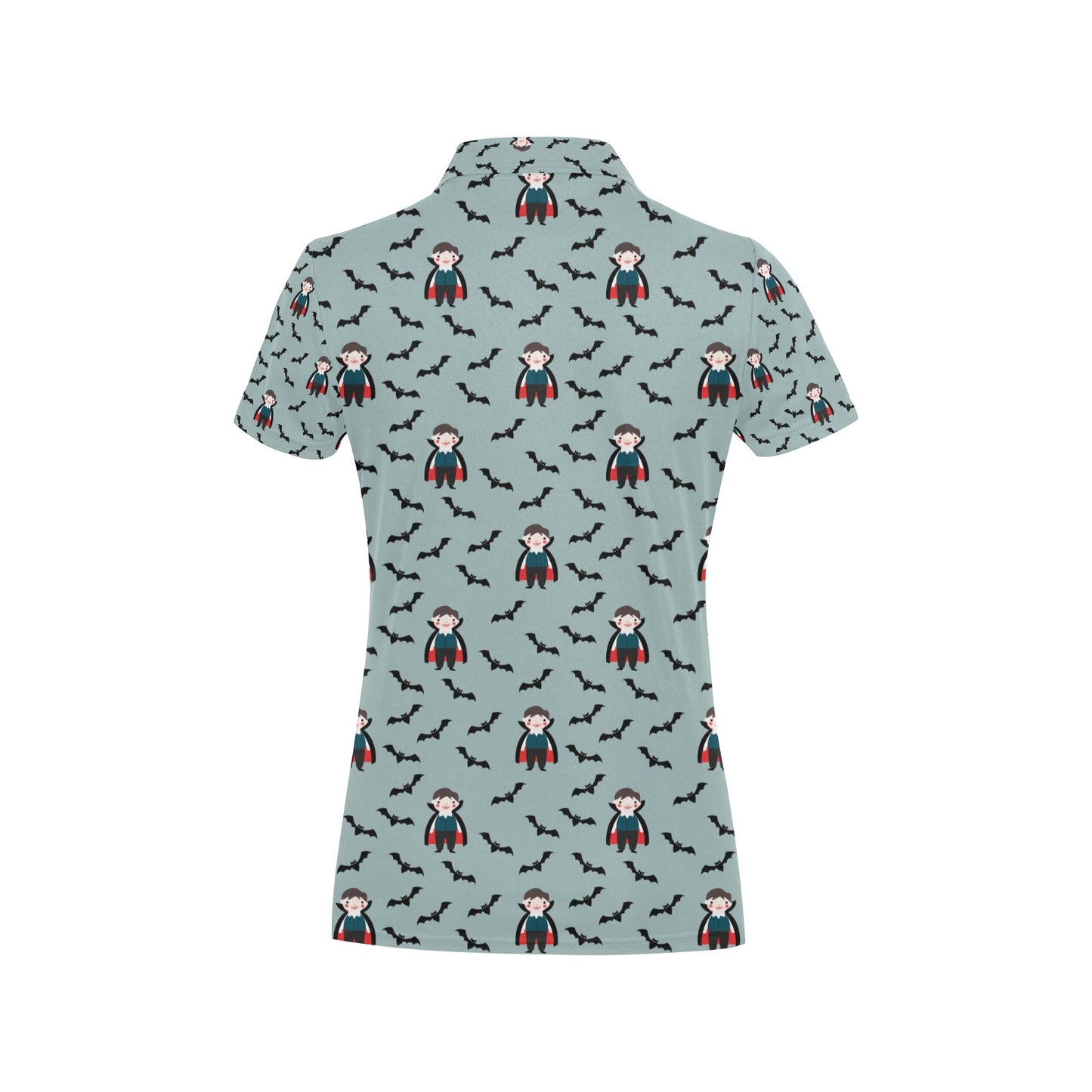 Vampire Print Design LKS304 Women's Polo Shirt