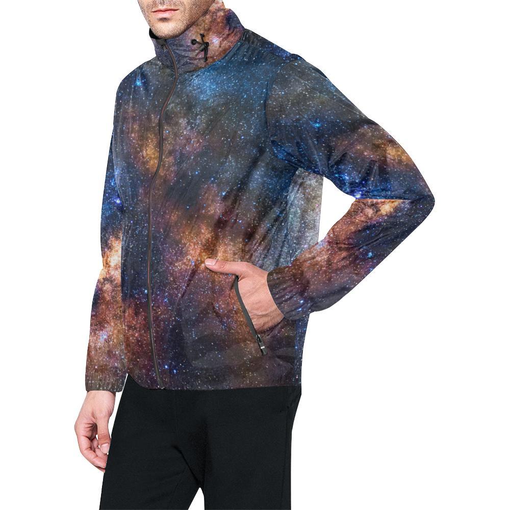 Celestial Milky way Galaxy Men Windbreaker Jacket-JTAMIGO.COM